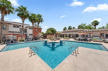 Sparkling pool